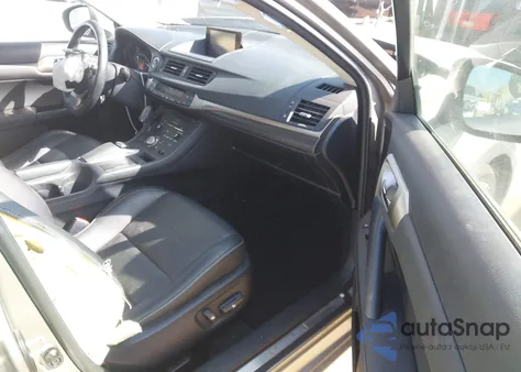 2017 Lexus Ct 200H из США, поврежденный, VIN JTHKD5BH7H2283718